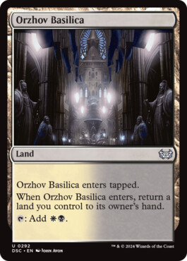 Orzhov Basilica - Duskmourn: House of Horror Commander