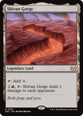 Shivan Gorge - Duskmourn: House of Horror Commander