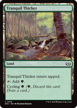 Tranquil Thicket - Duskmourn: House of Horror Commander