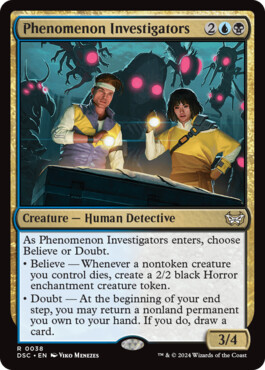 Phenomenon Investigators - Duskmourn: House of Horror Commander