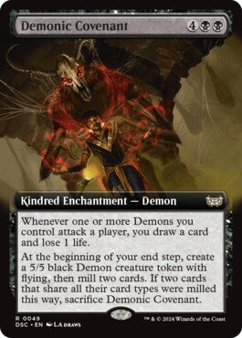 Demonic Covenant - Duskmourn: House of Horror Commander