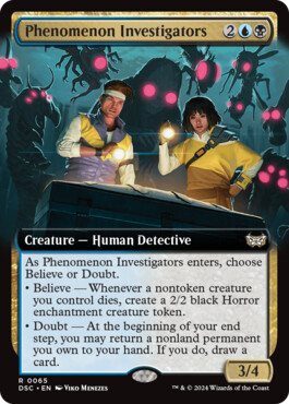 Phenomenon Investigators - Duskmourn: House of Horror Commander