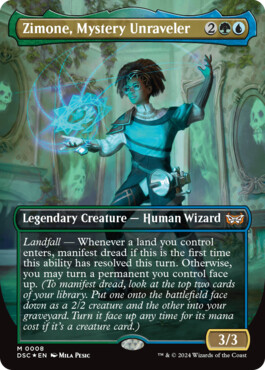 Zimone, Mystery Unraveler - Duskmourn: House of Horror Commander