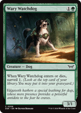 Wary Watchdog - Duskmourn: House of Horror