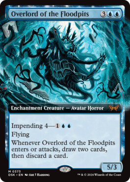 Overlord of the Floodpits - Duskmourn: House of Horror