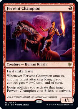 Fervent Champion - Throne of Eldraine