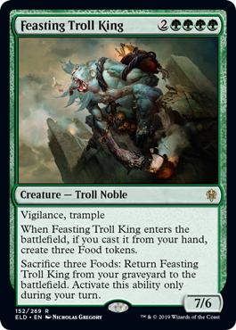 Feasting Troll King - Throne of Eldraine