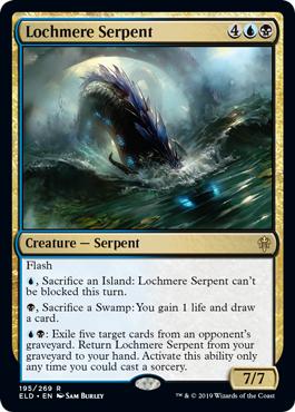 Lochmere Serpent - Throne of Eldraine