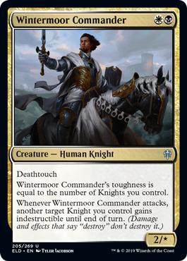 Wintermoor Commander - Throne of Eldraine