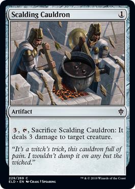 Scalding Cauldron - Throne of Eldraine