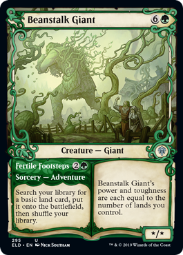 Beanstalk Giant - Throne of Eldraine