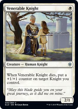 Venerable Knight - Throne of Eldraine