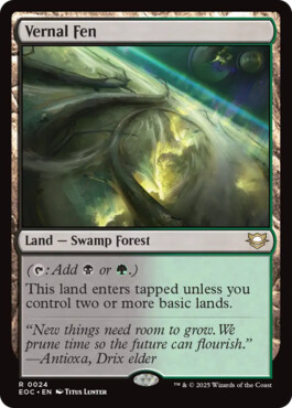 Vernal Fen - Edge of Eternities Commander