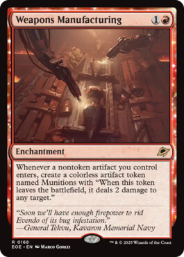 Weapons Manufacturing - Edge of Eternities