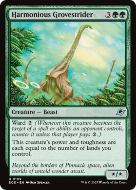 Harmonious Grovestrider - Edge of Eternities
