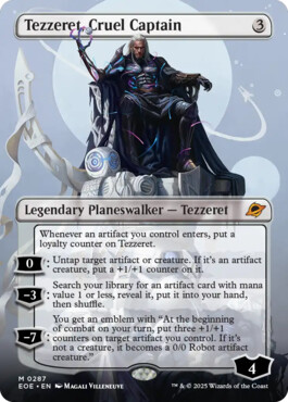 Tezzeret, Cruel Captain - Edge of Eternities