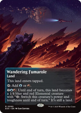Wandering Fumarole - Edge of Eternities: Stellar Sights