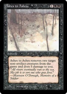 Ashes to Ashes - The Dark