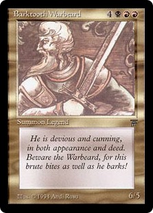 Barktooth Warbeard - Legends