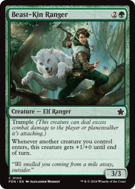 Beast-Kin Ranger - Magic: The Gathering Foundations