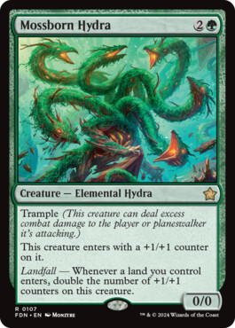 Mossborn Hydra - Magic: The Gathering Foundations