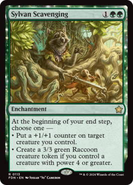 Sylvan Scavenging - Magic: The Gathering Foundations