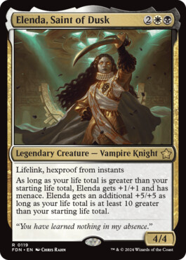 Elenda, Saint of Dusk - Magic: The Gathering Foundations