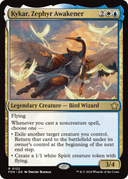 Kykar, Zephyr Awakener - Magic: The Gathering Foundations