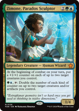 Zimone, Paradox Sculptor - Magic: The Gathering Foundations