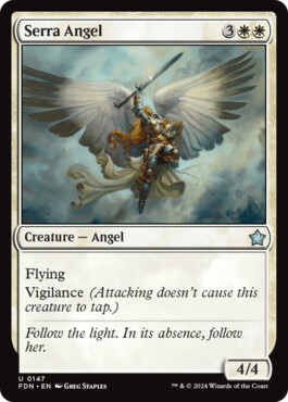 Serra Angel - Magic: The Gathering Foundations