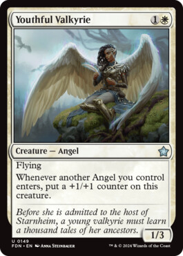 Youthful Valkyrie - Magic: The Gathering Foundations