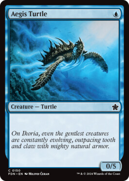 Aegis Turtle - Magic: The Gathering Foundations