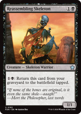 Reassembling Skeleton - Magic: The Gathering Foundations