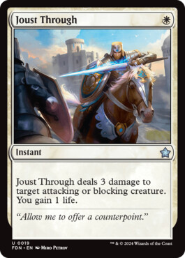 Joust Through - Magic: The Gathering Foundations