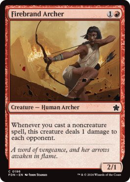 Firebrand Archer - Magic: The Gathering Foundations