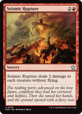 Seismic Rupture - Magic: The Gathering Foundations