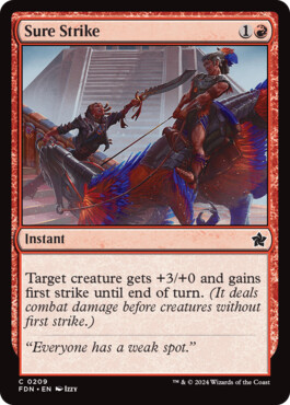 Sure Strike - Magic: The Gathering Foundations