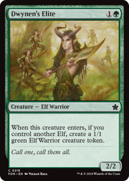 Dwynen's Elite - Magic: The Gathering Foundations