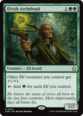 Elvish Archdruid - Magic: The Gathering Foundations