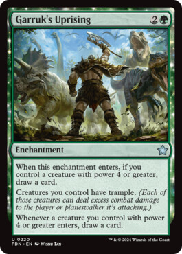 Garruk's Uprising - Magic: The Gathering Foundations