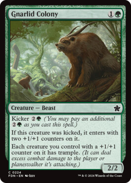 Gnarlid Colony - Magic: The Gathering Foundations