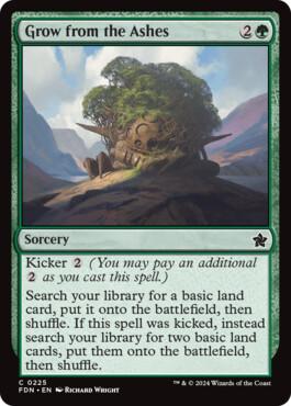 Grow from the Ashes - Magic: The Gathering Foundations