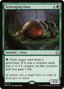 Scavenging Ooze - Magic: The Gathering Foundations