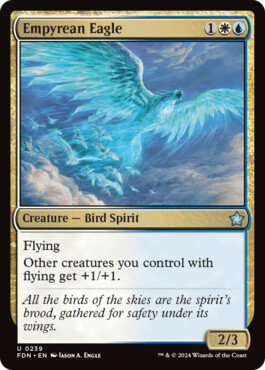 Empyrean Eagle - Magic: The Gathering Foundations