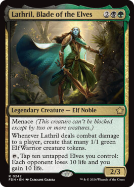 Lathril, Blade of the Elves - Magic: The Gathering Foundations