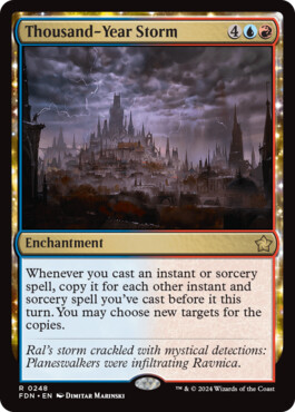 Thousand-Year Storm - Magic: The Gathering Foundations