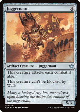 Juggernaut - Magic: The Gathering Foundations