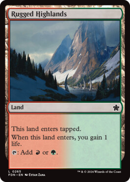 Rugged Highlands - Magic: The Gathering Foundations