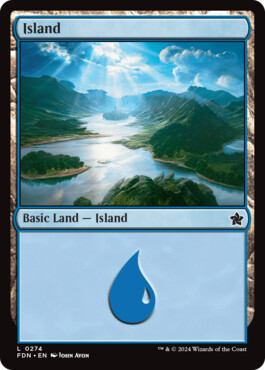 Island - Magic: The Gathering Foundations