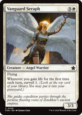 Vanguard Seraph - Magic: The Gathering Foundations